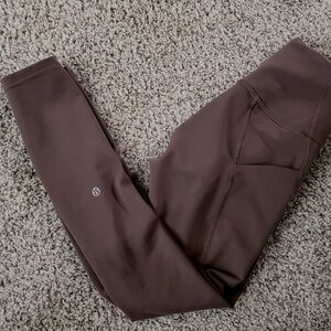 Lulu lemon leggings; barely worn size 4